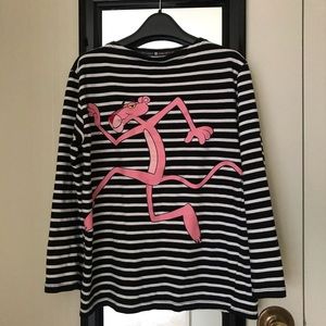 Stereo Vinyls X Pink Panther collection sweatshirt